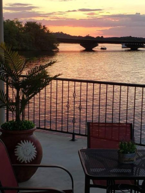 Unique, Lakefront Corner Condo With 2 En Suite BRs